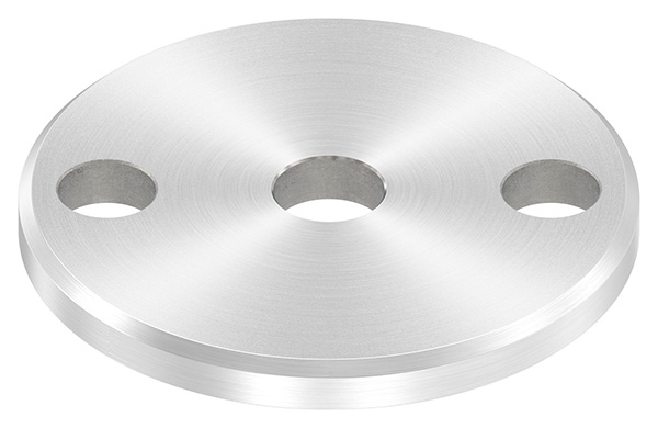 Ankerplatte Ø 70 x 6 mm mit Zentrierbohrung- Ø 12-5 mm V2A-11-2220RF.4