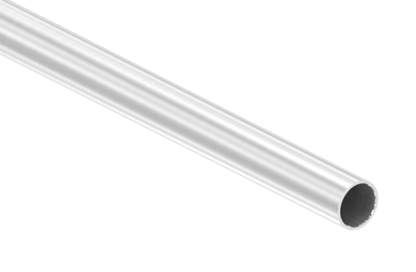 Edelstahlrohr- 33-7 x 2-5mm- L=6m- Korn 240 geschliffen- V2A Edelstahl-88-1155121-240.ST