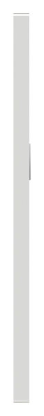 Alu-Zylinderlangschild - Masse- 30x245x10 mm - Form- vierkant - Aluminium EV1-12-3040.6