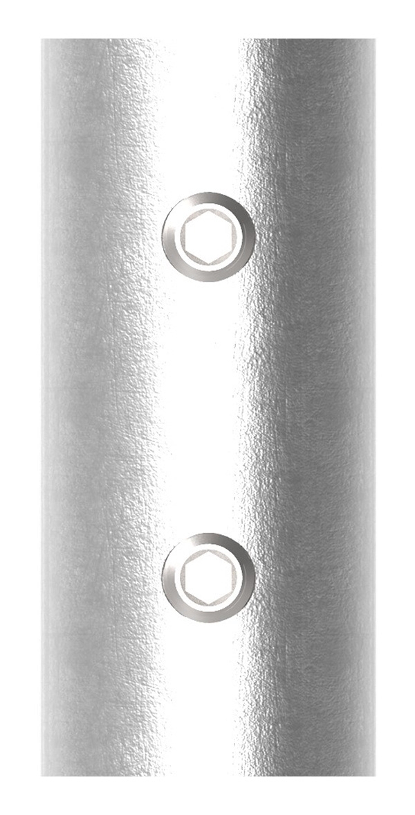 Verbindungshülse für Rundrohr Ø 33,7x2,0 mm V2A