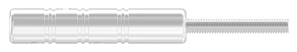 Gewindeterminal zur Selbstmontage - Fuer Seil- Ø 6 mm - mit Aussengewinde - V2A-11-2807.4