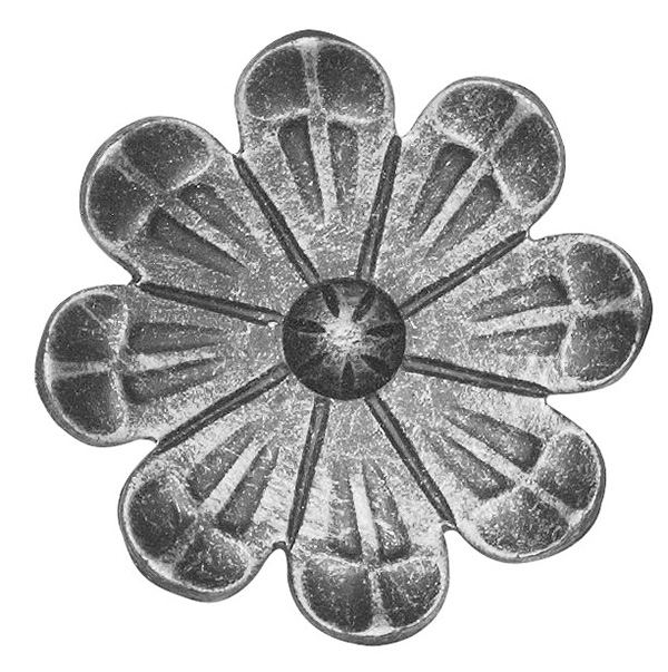 Rosette - Zierteil -  Ø 70x2 mm - Stahl -Roh- S235JR-30-2626.8