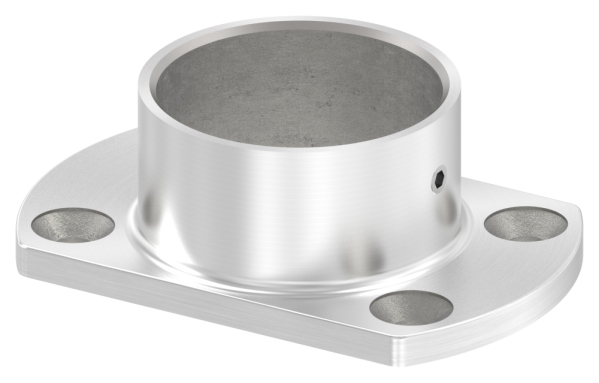 Bodenanker für Rohr 42,4mm, V4A