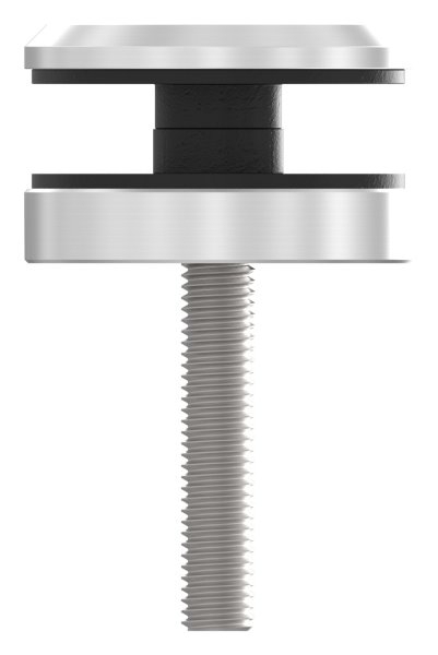 Glas-Punkthalter 50 mm (Flach) mit Schraube V2A