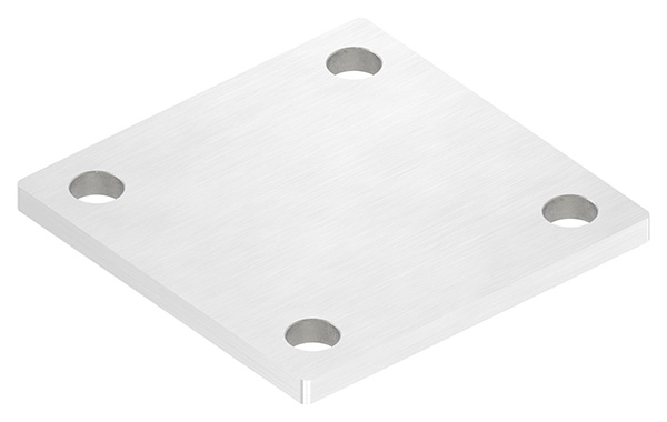 Ankerplatte Masse- 92x92x6 mm V2A-11-2701.4