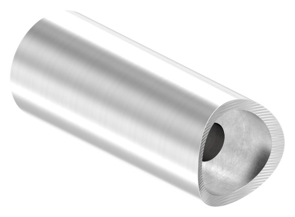 V2A Rohrabstandshalter für Stoßgriffe für Ø 42,4 mm