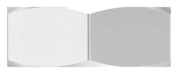 Sechskantmutter M12, flache Form, A2