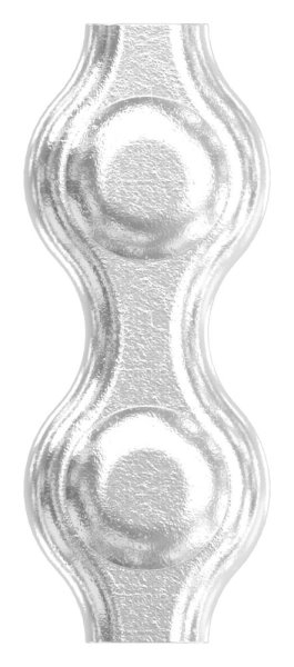 Duplexklemme - fuer Seil Ø 2 mm - V4A-11-2929.2