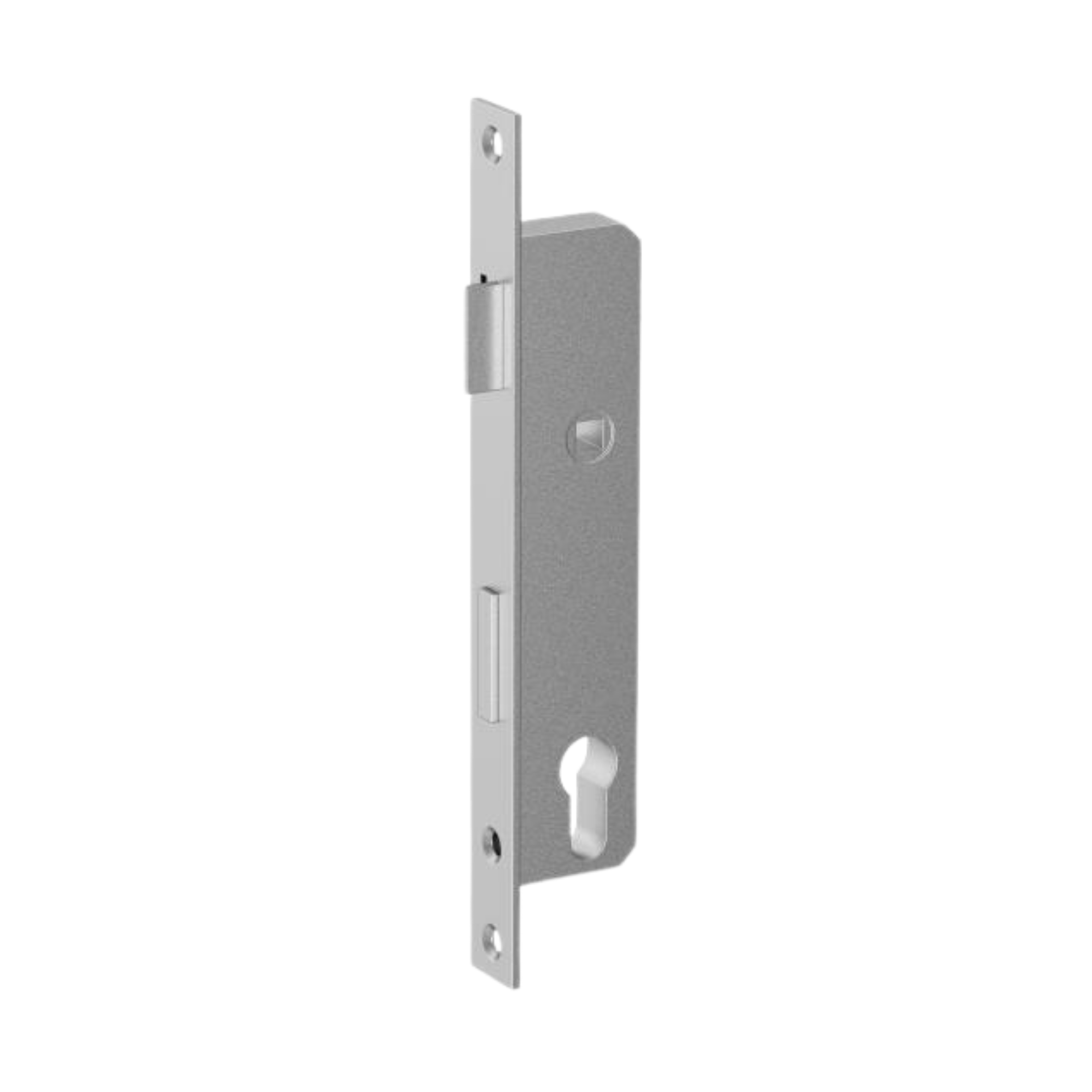Zylinderschloss Edelstahl AISI 304 fuer 40x40mm Profil- 90 mm Axialabstand-89-11B83025X90B-A.4