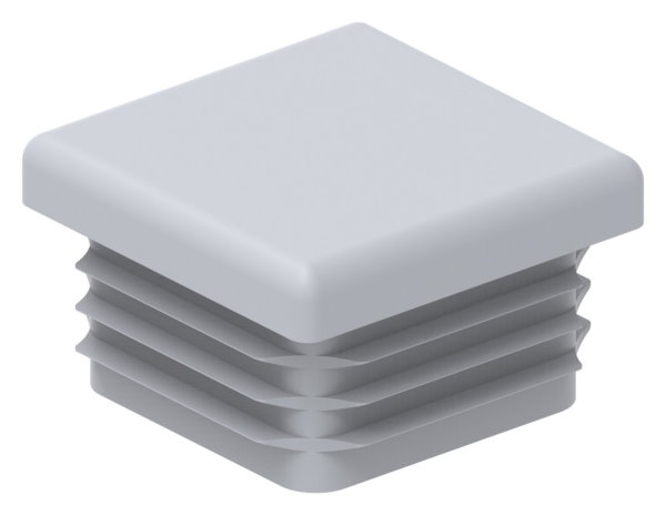 Kunststoffkappe für Quadratrohr 30x30mm