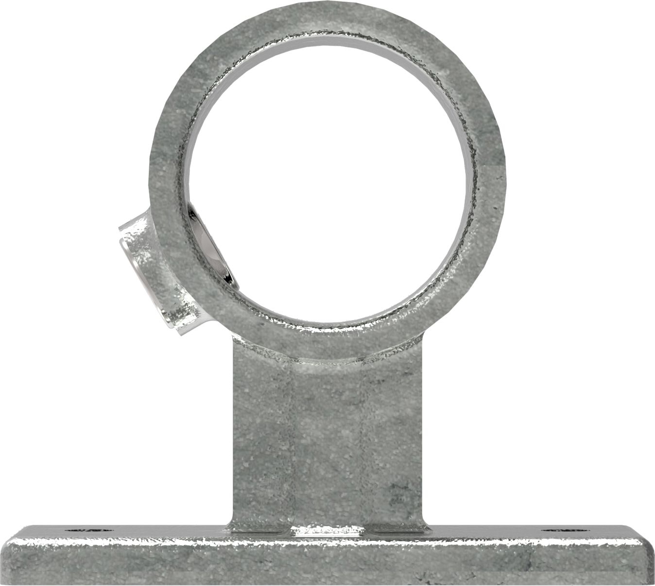 Rohrverbinder Handlaufhalterung Ø 42-4 mm -1 1-4- - Temperguss verzinkt - 143C42-143C42