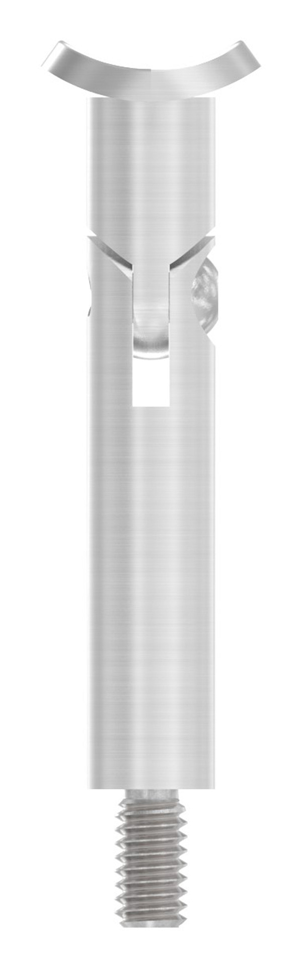 Gelenkstift mit Halteplatte | Anschluss: Ø 33,7 mm | V2A