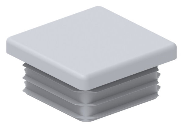 Kunststoffkappe für Quadratrohr 40x40mm