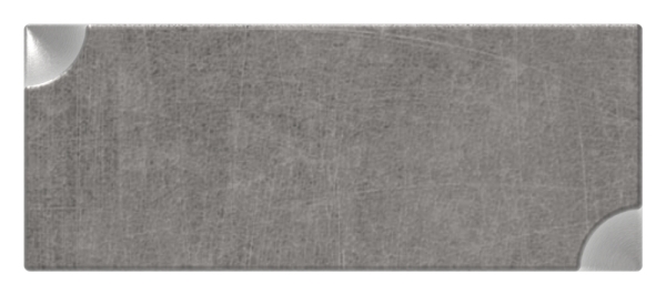 Flacheisen | 4 Kanten gehämmert | Material: 30x12 mm | Stahl (Roh) S235JR