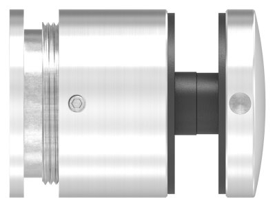 Glaspunkthalter 52mm, flach, verstellbar
