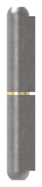 Anschweissband mit Messingring und -stift- Laenge- 120mm-88-1156515-ST.120