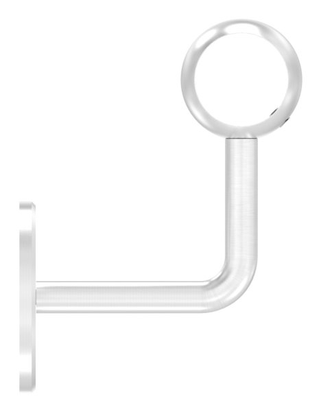 Handlaufhalter mit Kugelring für Rundrohr Ø 33,7 mm V2A