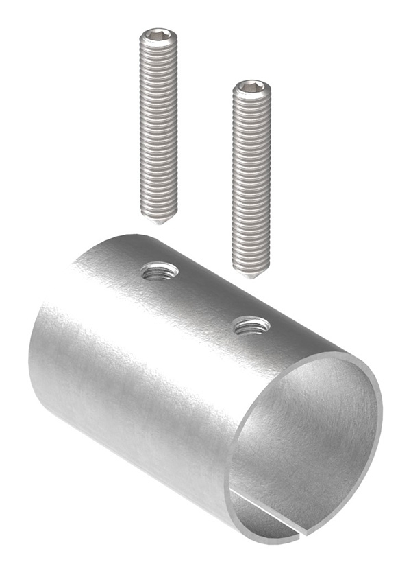 Verbindungshuelse fuer Rundrohr Ø 48-3x2-0 mm V2A-11-3384.4