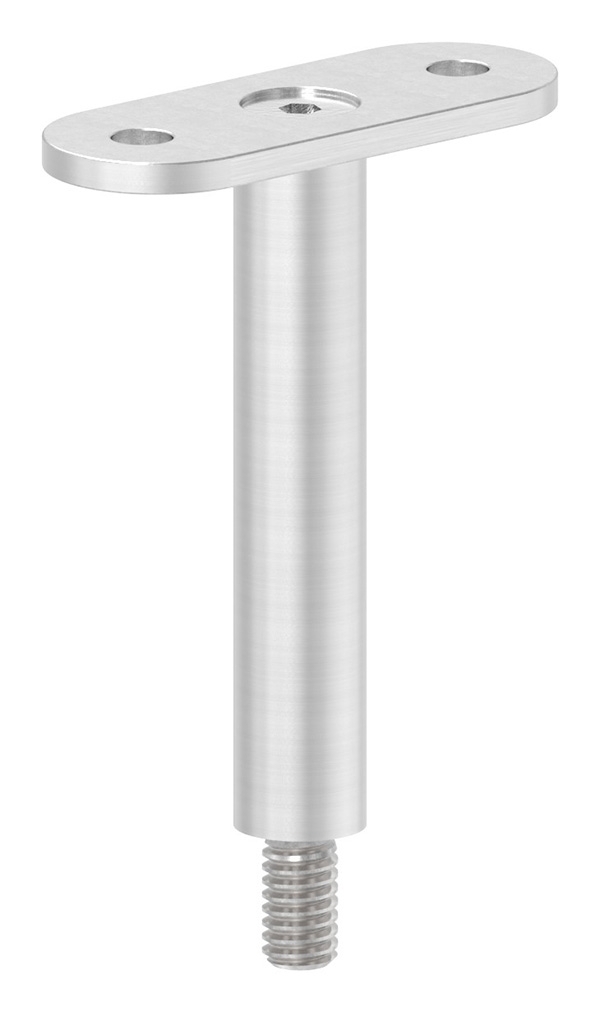 Stift mit Halteplatte Anschluss: flach V2A