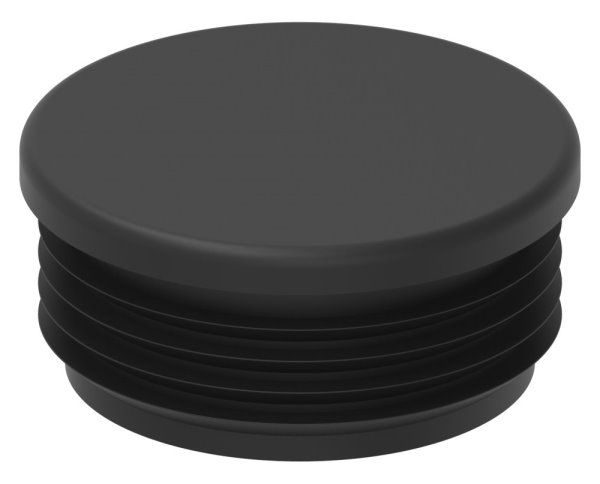 Kunststoffkappe für Rundrohr 60,3mm