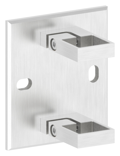 Wandbefestigung fuer Gelaenderpfosten 40x40 mm - V2A-11-3063.4