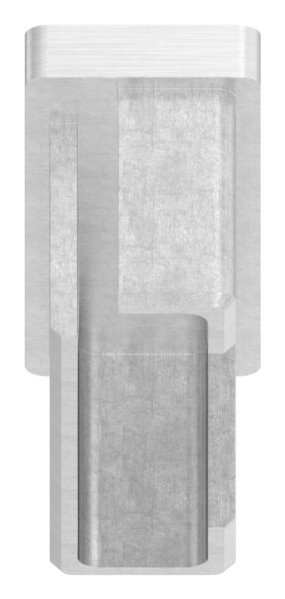 Endkappe für Rohr: 60 x 20 x 2,0 mm | V4A