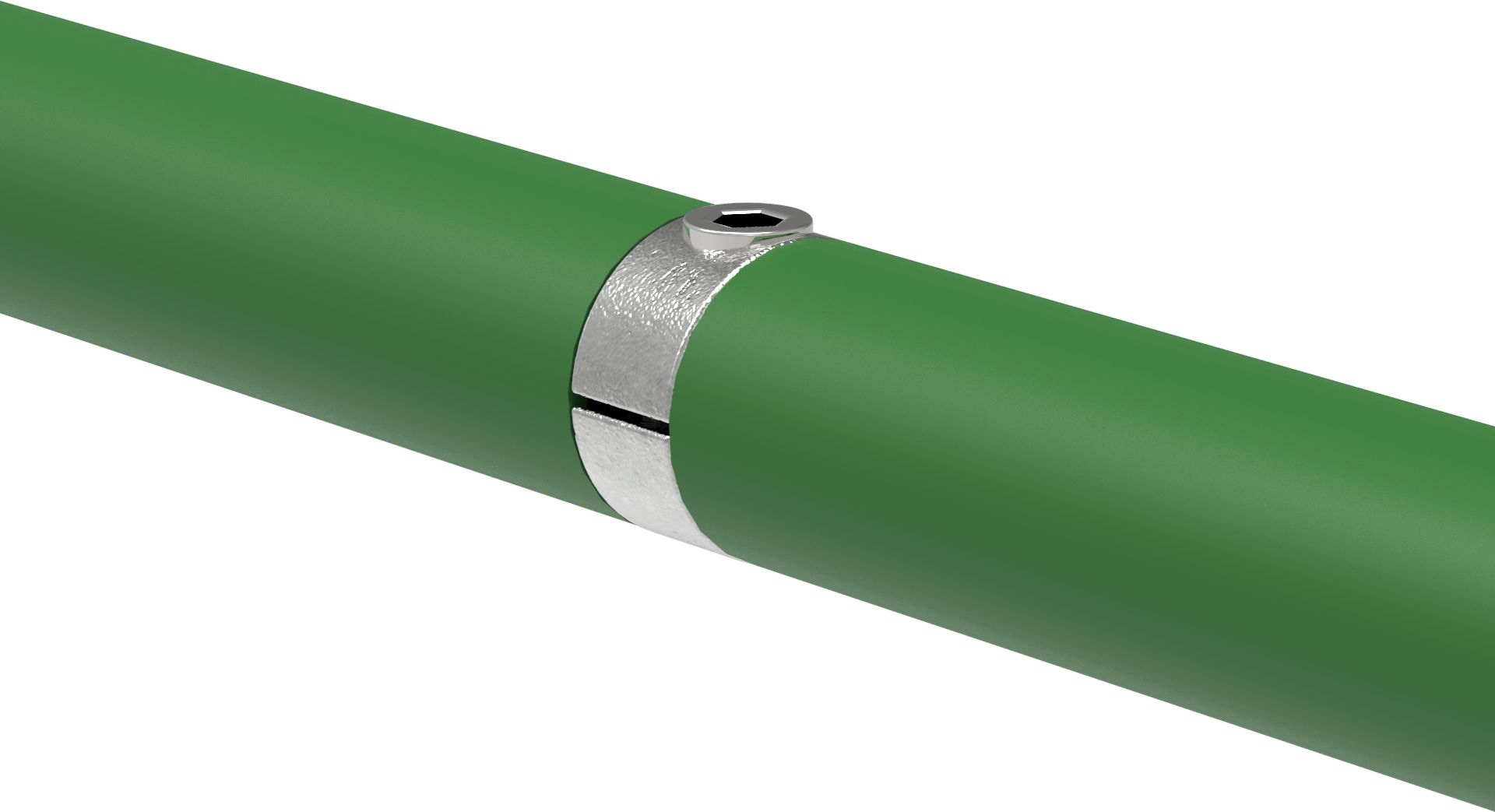 Rohrverbinder | Verbindungsstück innen | 150A27 | 26,9 mm | 3/4" | Temperguss u. Elektrogalvanisiert