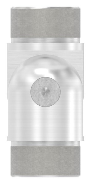 Gelenkstück | zum Kleben | für Rundrohr: Ø 42,4x2 mm | V2A
