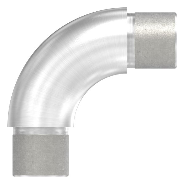 Rohrbogen 90° rund- fuer Rundrohr Ø 26-9x2-0 mm V2A-11-3607.4