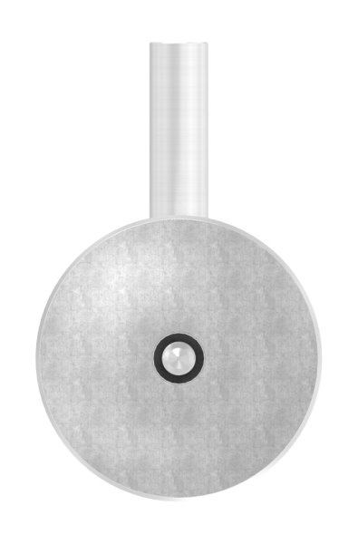 Handlaufhalter V2A Ronde 70x5 mm Buegel 14 mm WA 84 mm zum Anschweissen m- Stockschraube-11-2014.4