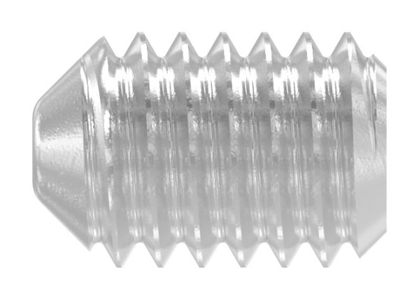 Gewindestift M4 x 6, A2, DIN 914 / ISO 4027