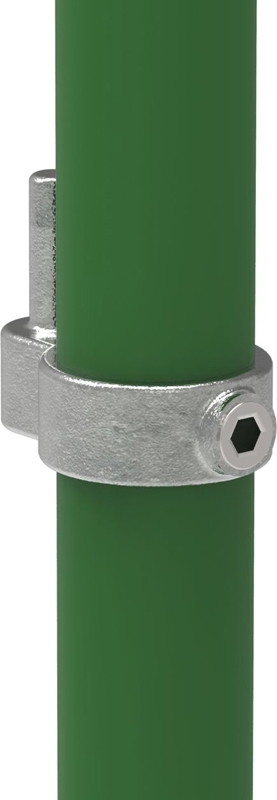Rohrverbinder Stellringzapfen Ø 33-7 mm -1- - Temperguss verzinkt - 140B34-140B34