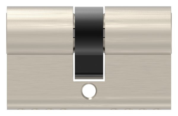 Zylinder Edelstahloptik 52 mm mit 3 Schlüssel