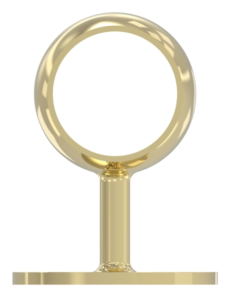 Rohrhalter, für Rohr 48,3mm, Messingoptik