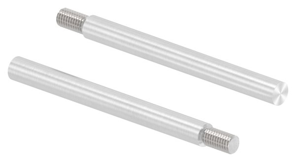 Edelstahl Traegerstift Ø 10 mm x 100 mm - M8x15 - zum Anschweissen -V2A-11-2150.4