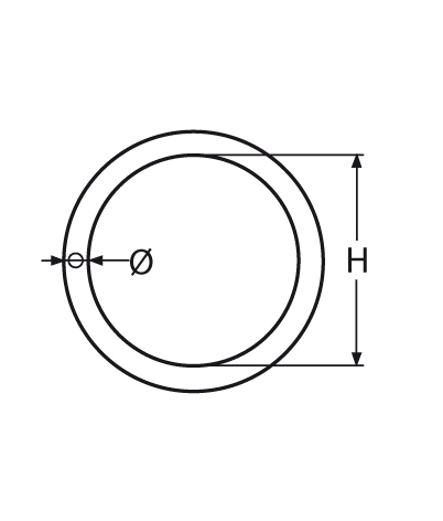 Edelstahlring Innendurchmesser- 15 mm - 70 mm V4A - Verkauf in VPEs-66-64-411.8229