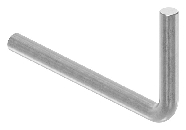 Bügel Ø 12mm, 90° gebogen, ohne Gewinde