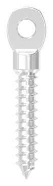 Augenschraube V4A Holzgewinde 8 mm flacher Kopf-11-2998.1