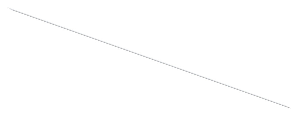 Design-Abdeckung für eleganza canopy, L=6000mm, Aluminium roh
