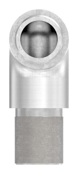Rohrbogen 90° eng, für Rohr 21,3 x 2,0mm, V2A
