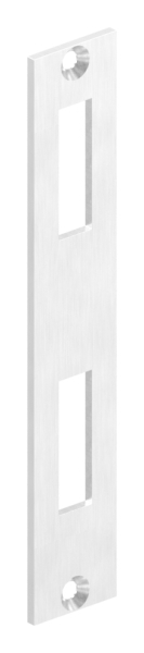 Schließblech passend zu 30mm Schiebetorschlösser, V2A