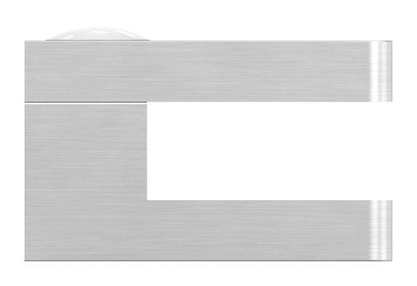 Glasklemme 30x30x18 mmFlach, für 8,00 mm ESG Glas