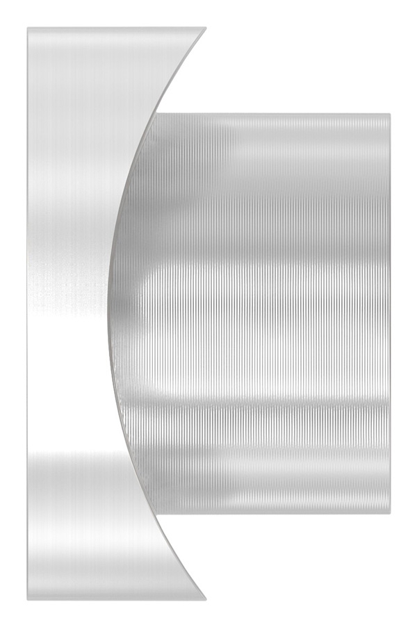 Einschweißmuffe für Torband M16 / 48,3mm