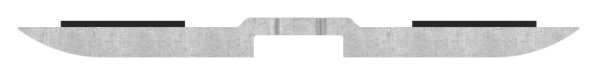 Sicherungsboden Edelstahl V4A -1-4401-04- fuer Mittelklemme Mod- 25-88-1125-MK-B.V4A