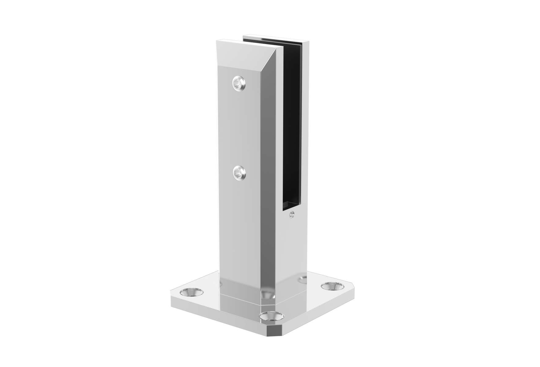 Edelstahl Zapfen stehend fuer Glasgelaender - AISI 316 Glanz - 12-17-52mm-89-11A146200000CL-A.4