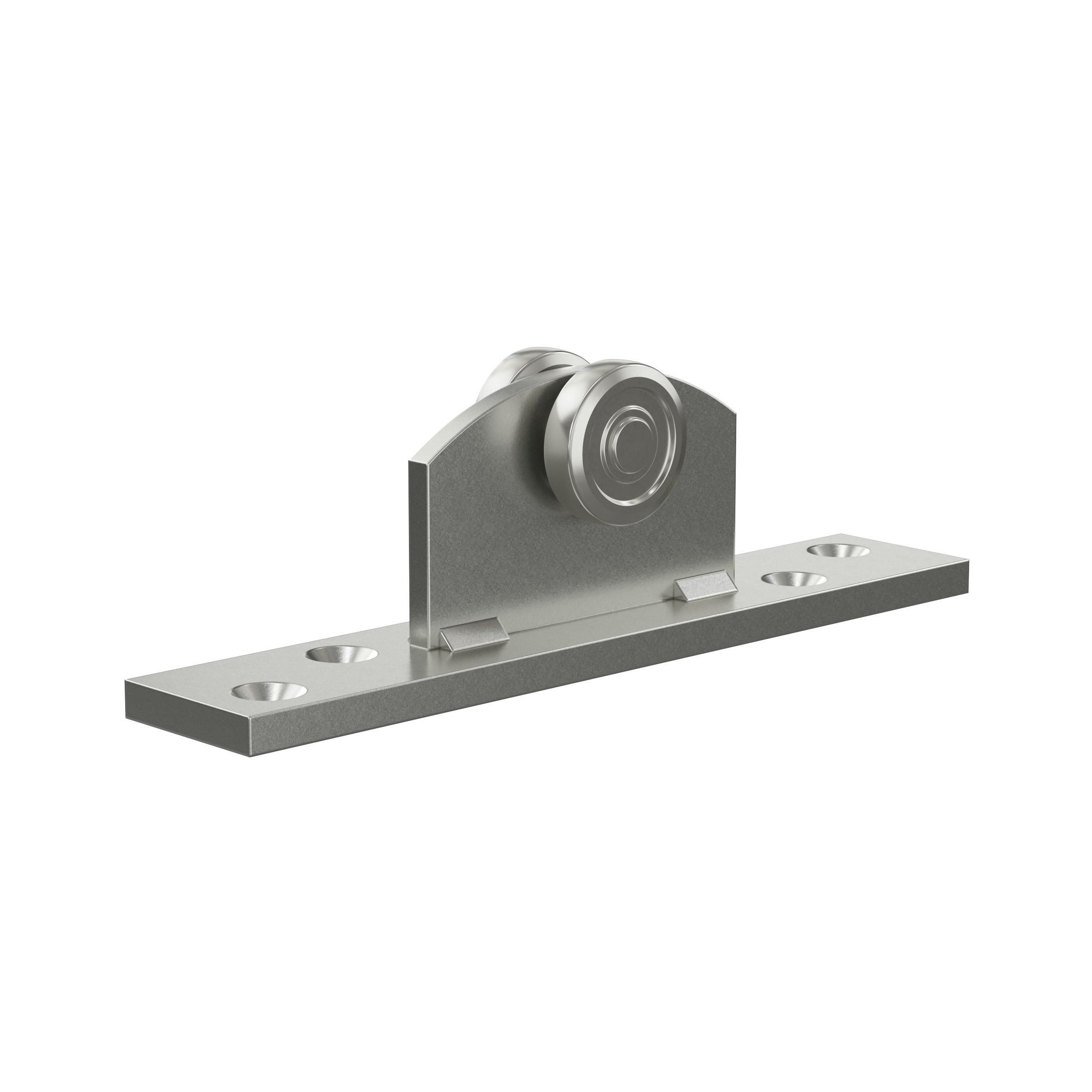 Einfachrolle mit Flansch MEA Gr- 0 verzinkt Ø 22 mm 10336980-60-0158.7