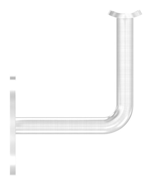 Handlaufhalter V2A fuer Rohr 42-4 mm Ronde Ø 70x4 mm Wandabstand 79 mm verschweisst-88-1150304-240.V