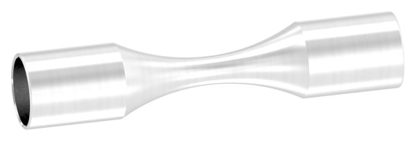 Rundstabverbinder V2A fuer Ø 14 mm Rundstab L 80 mm Ø 16 mm zum Biegen-11-1635.4
