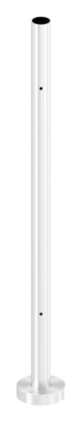 Gelaenderpfosten - fuer 4 Glasklemmen M8 - 180° versetzt - Laenge- 880 mm - V2A-14-0011.4