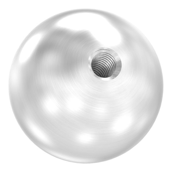Vollkugel - Ø 30 mm - mit Gewinde M6 - V2A-11-4003.4